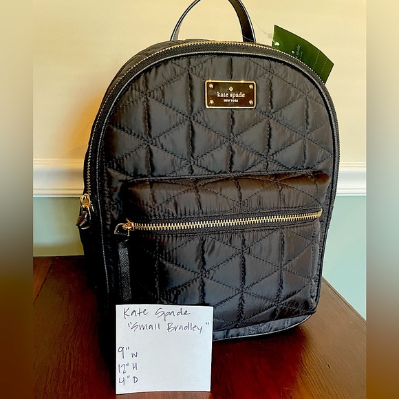 kate spade Bags Nwt Kate Spade Bradley Black Backpack Purse Poshmark